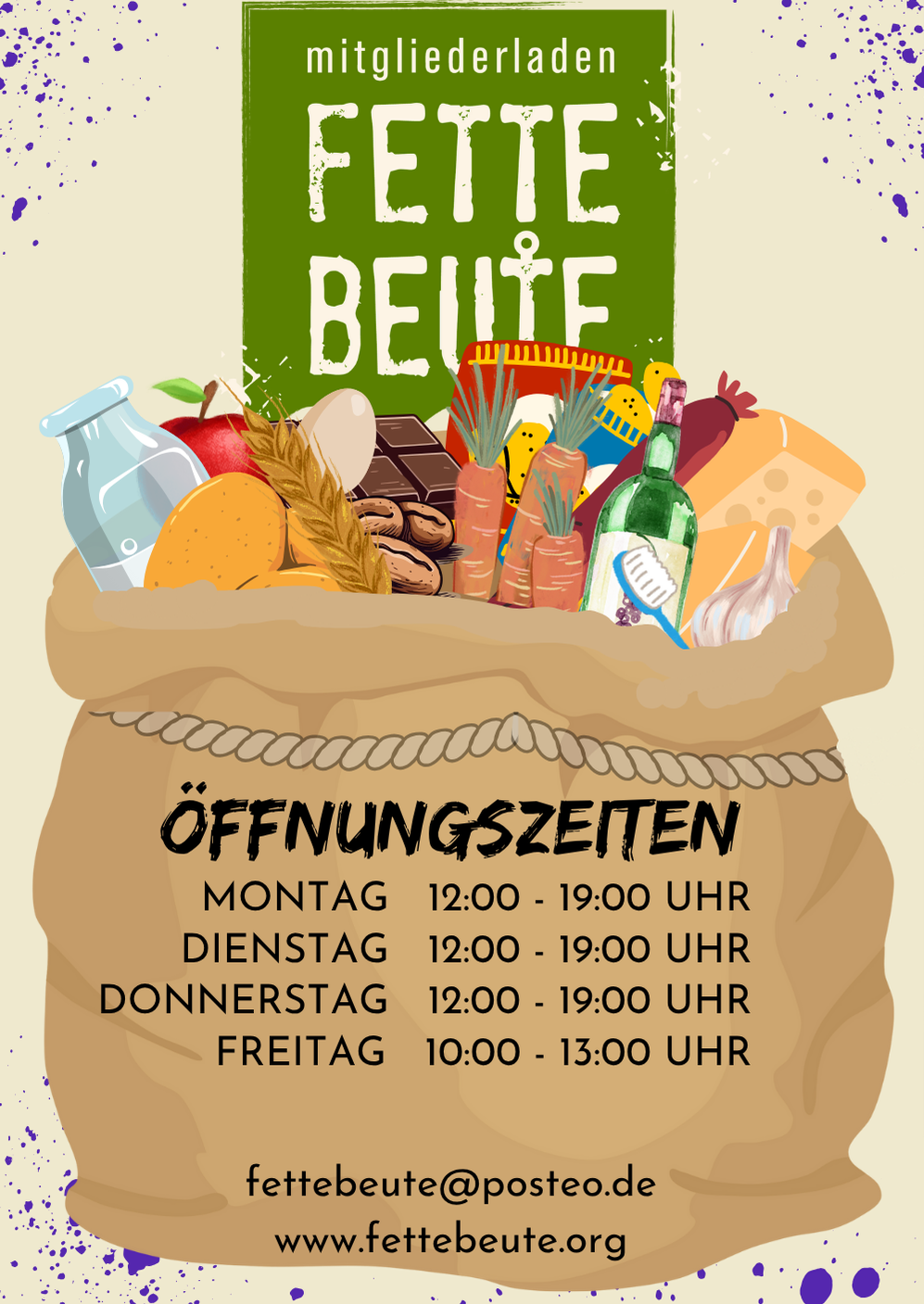 Fette Beute Flyer Seite 1